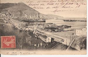 Oran - Le port - 1908